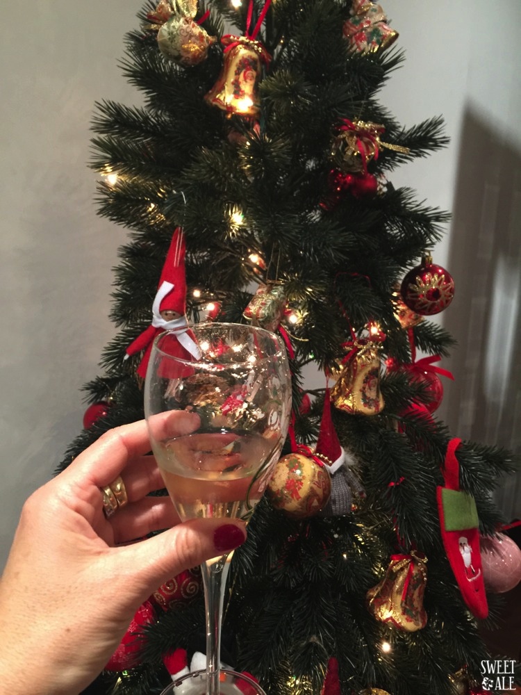 Copa & árbol Navidad